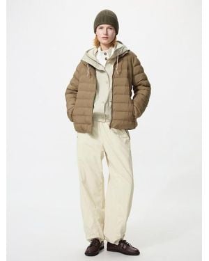 Uniqlo Warm Lined Trousers (Longer) - Natural