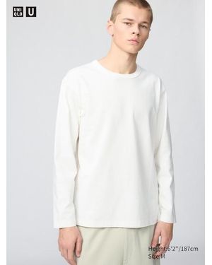 Uniqlo Maglia Jersey Girocollo - Bianco