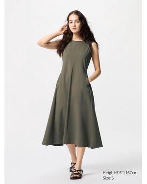 Uniqlo Ultra Stretch Dress (Sleeveless) - Green