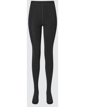 Uniqlo Heattech Extracálido Medias Térmicas Forradas - Negro