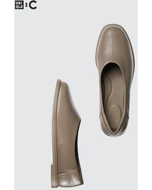 Uniqlo Square Flat Shoes - White