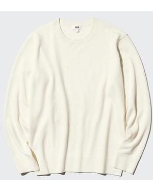 Uniqlo 100% Cashmere Crew Neck Jumper - White