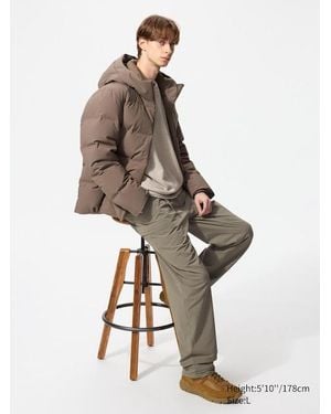 Uniqlo Warme Hose (Gefüttert, Lang) - Weiß