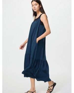 Uniqlo Tiered Camisole Dress - Blue