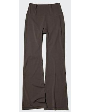 Uniqlo Ultra Stretch Active Flare Leggings - Natural