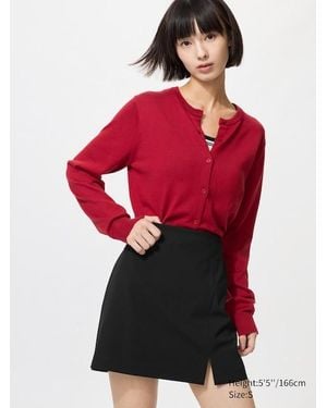Uniqlo Slit Skort - Red