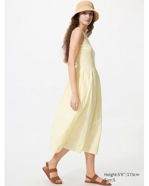 Uniqlo Combination Dress (Sleeveless) - Natural