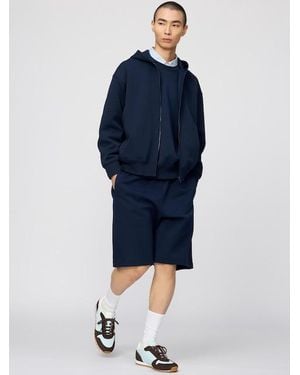 Uniqlo Pantalón Corto Ancho - Azul