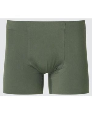 Uniqlo Airism Seamless Boxer Briefs - Green