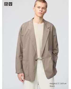 Uniqlo Relaxed Jacket - Natural
