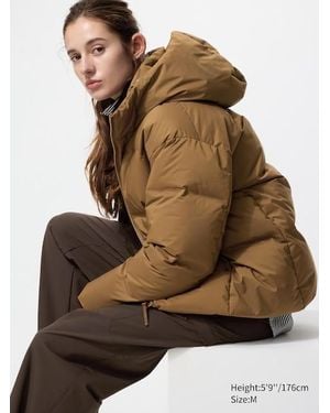 Uniqlo Seamless Down Parka - Brown