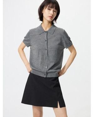 Uniqlo Slit Skort - Grey