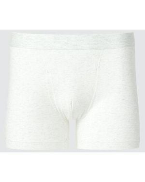 Uniqlo Cotton Boxer Briefs (Regular Rise) - White