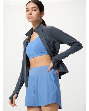 Uniqlo Ultra Stretch Active Full-Zip Jacket - Blue