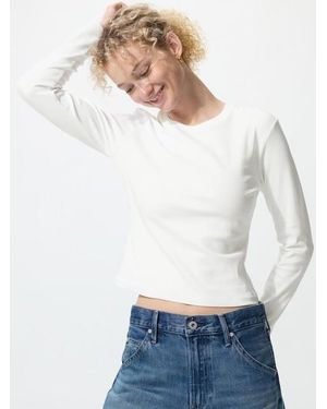 Uniqlo Mini T-Shirt (Long Sleeve) - White