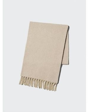Uniqlo Soufflé Yarn Chunky Stole - Natural