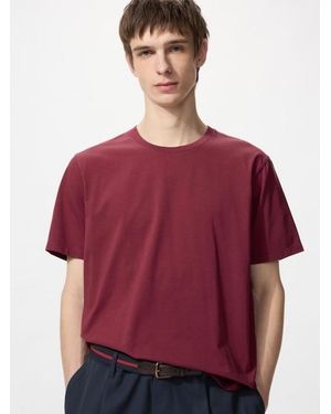 Uniqlo 100% Supima Cotton T-Shirt - Red
