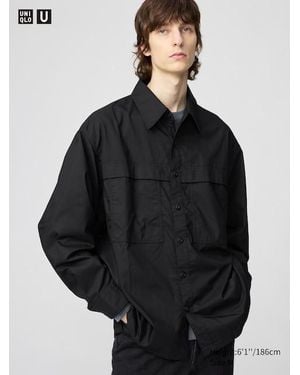 Uniqlo Sobrecamisa - Negro