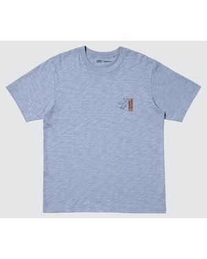 Uniqlo Ukiyo-E Ut Graphic T-Shirt - Blue