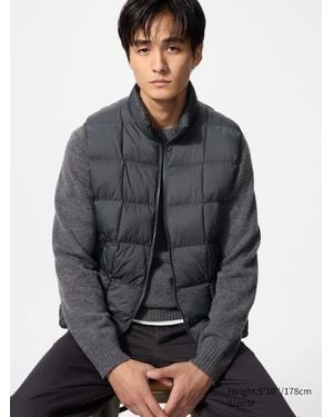 Uniqlo Puffertech Chaleco - Gris