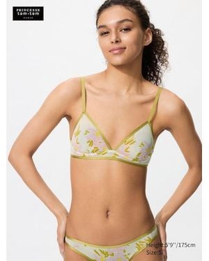 Uniqlo Sujetador Sin Aros Malla Estampado - Multicolor