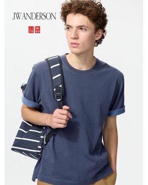 Uniqlo Colour Block T-Shirt - Blue