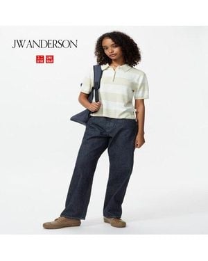 Uniqlo Gerade Jeans - Blau