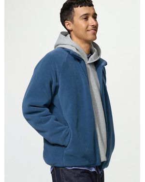 Uniqlo Fleece Full-Zip Jacket - Blue
