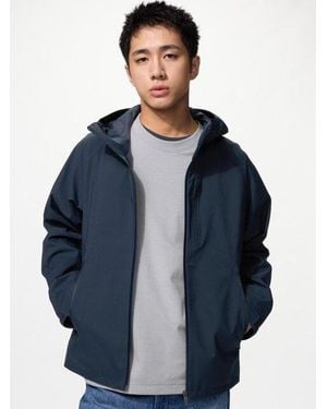 Uniqlo Blocktech Parka - Blue