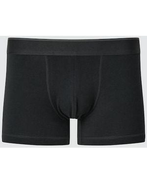 Uniqlo Cotton Boxer Briefs (Low Rise) - Black
