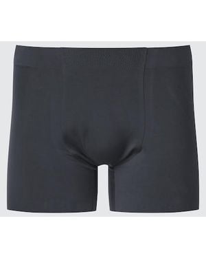 Uniqlo Airism Seamless Boxer Briefs - Blue