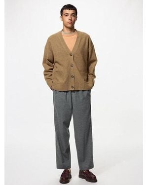 Uniqlo Easy 7/8 Hose (Flanell) - Grau