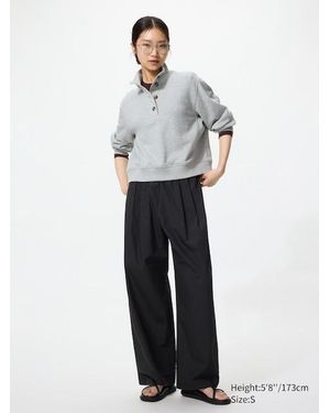 Uniqlo Cotton Volume Easy Trousers (Longer) - White
