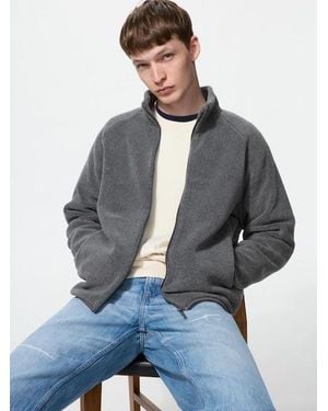 Uniqlo Fleece Full-Zip Jacket - Grey