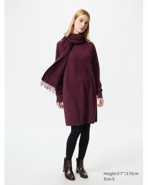 Uniqlo Kaschmir Kleid - Lila