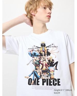 Uniqlo One Piece Ut Archive Camiseta - Blanco
