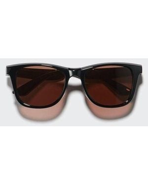 Uniqlo Sunglasses (Wellington, Folding) - Brown