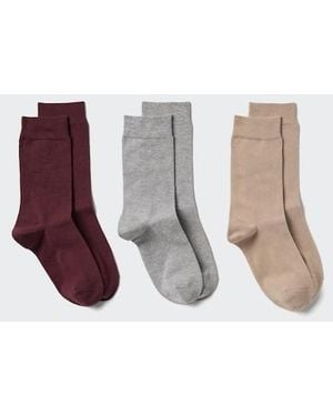 Uniqlo Socks (3 Pairs) - White