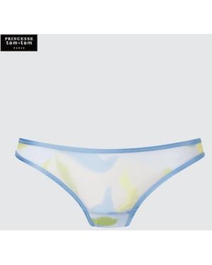 Uniqlo Bragas Malla Estampado - Azul