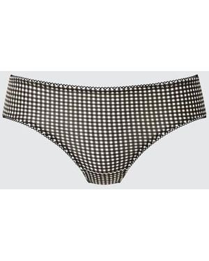 Uniqlo Bragas Cuadros - Gris