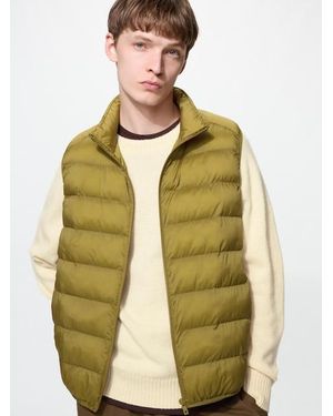 Uniqlo Puffertech Vest - Yellow