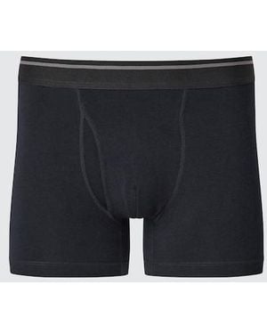 Uniqlo Calzoncillo Bóxer Algodón Rayas - Azul