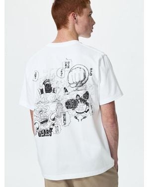 Uniqlo Manga 100Th Ut Graphic T-Shirt (One Piece) - White