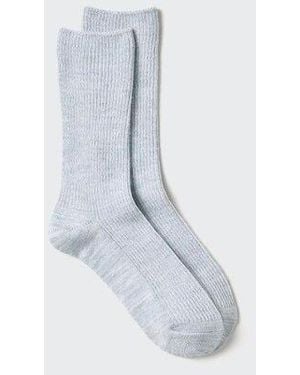 Uniqlo Heattech Calcetines Térmicos - Blanco