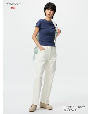 Uniqlo Straight Jeans - Blue