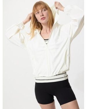 Uniqlo Parka Plegable Protección Uv - Blanco