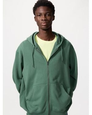 Uniqlo Sweat Full-Zip Hoodie - Green