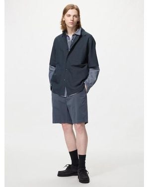 Uniqlo Pantalón Corto Chino - Azul