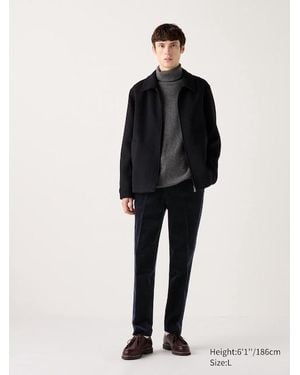Uniqlo Pantaloni Alla Caviglia Velluto A Coste (Lunghi) - Nero