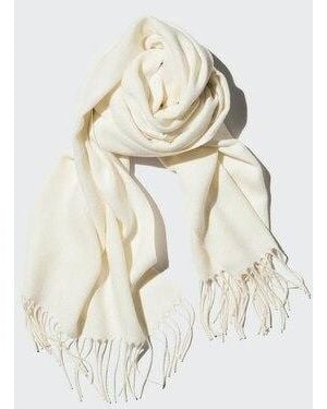 Uniqlo Heattech Scarf - White